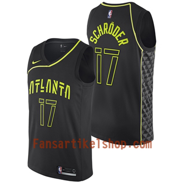 NBA Atlanta Hawks Trikot Dennis Schroder 17 Nike City Edition Swingman - Herren NBA Atlanta Hawks Trikot Dennis Schroder 17 Nike City Edition Swingman - Herren